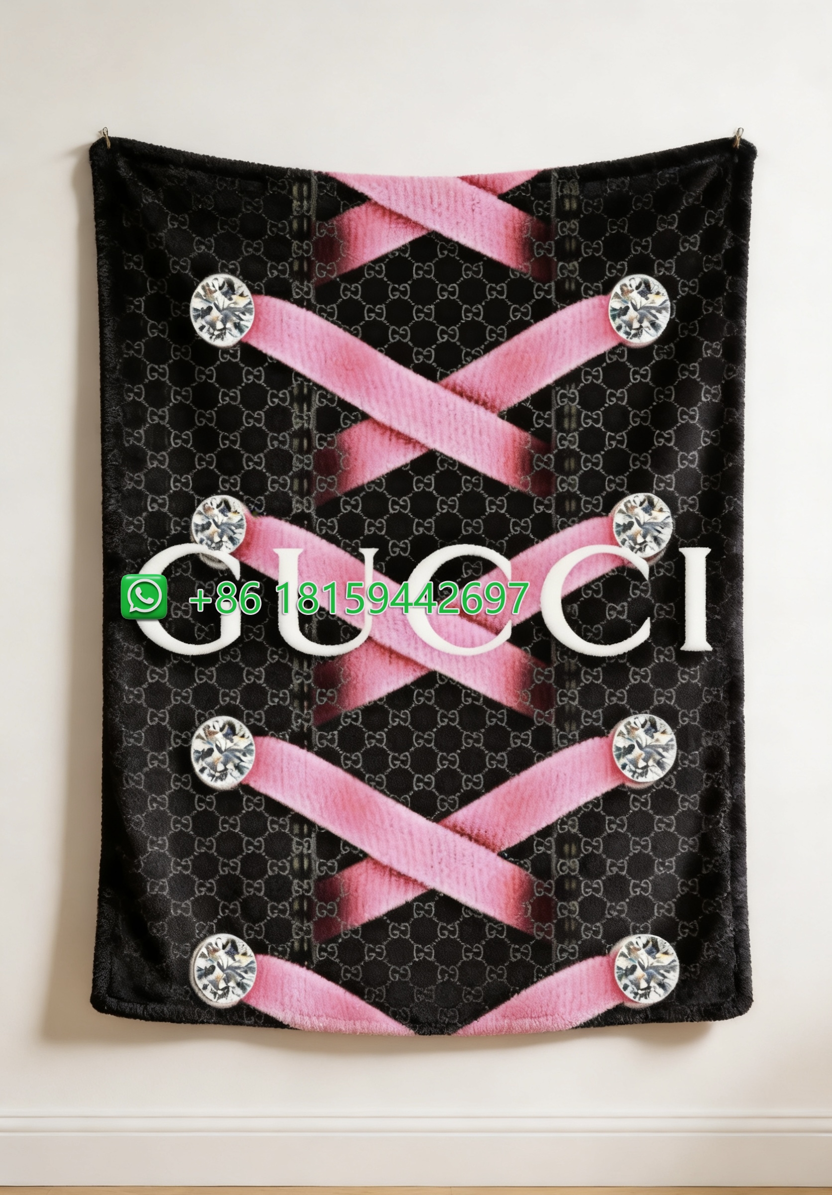 Gucci Throw Blankets